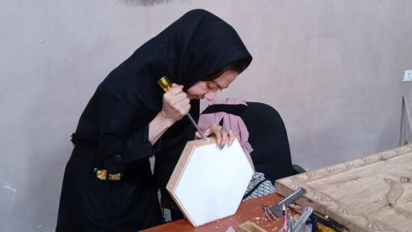 Афганская художница-гравер: ничто не вечно