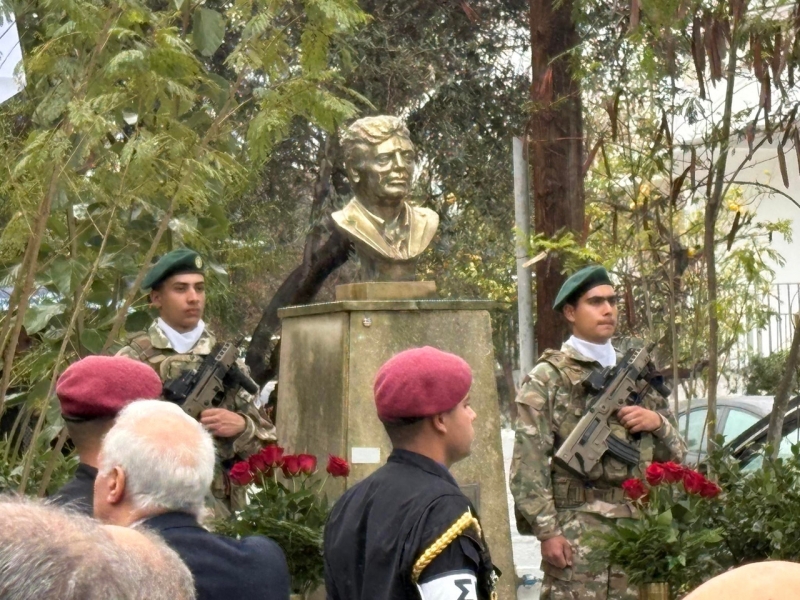 В Никосии почтили память Теофилоса Георгиадиса